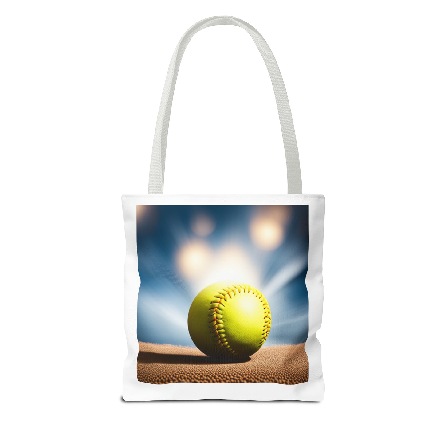 #SoftballLife Messy Bun Tote Bag (AOP)