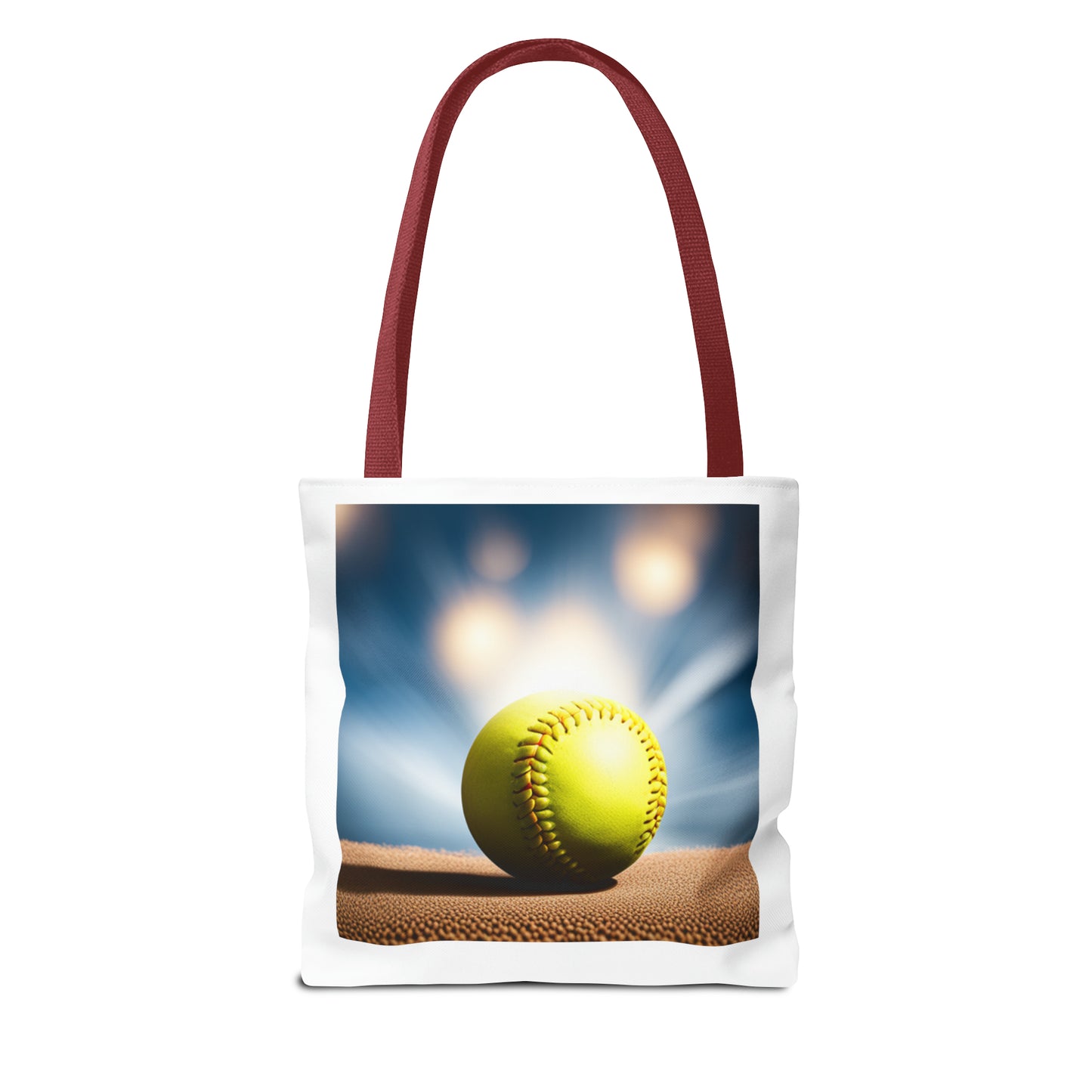 #SoftballLife Messy Bun Tote Bag (AOP)