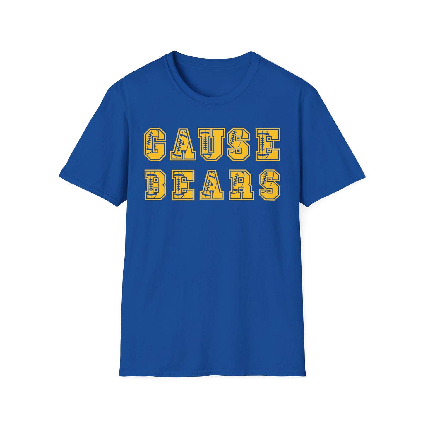 Gause Bears Football Unisex Softstyle T-Shirt