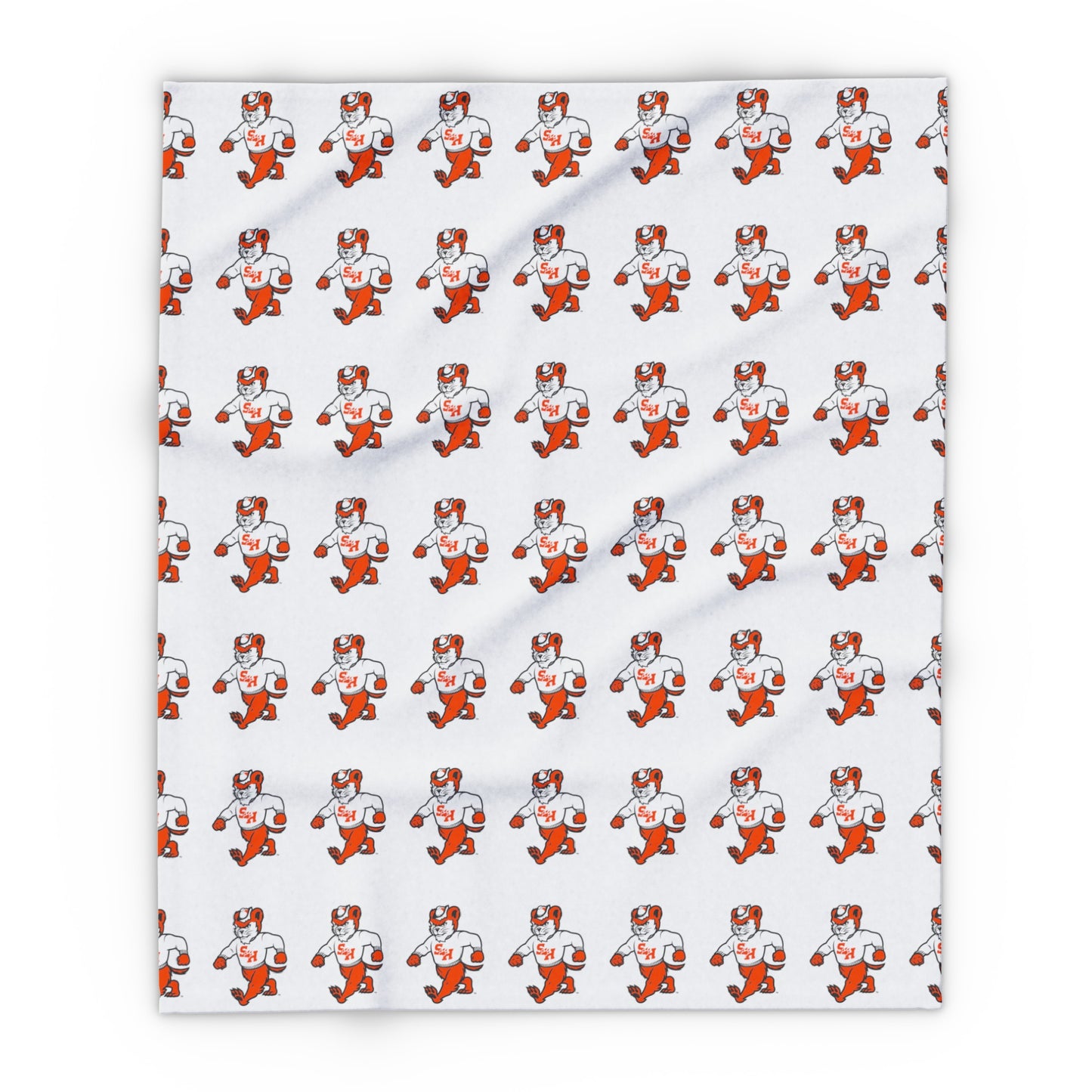 Sam Houston Sammy the Bearkat Arctic Fleece Blanket