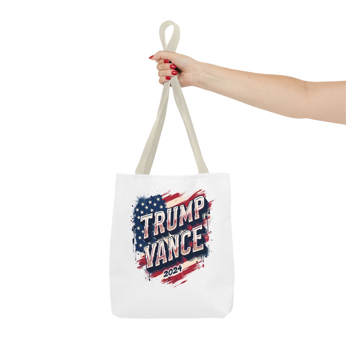 Trump Vance 2024 MAGA President 45 & 47 Tote Bag (AOP)