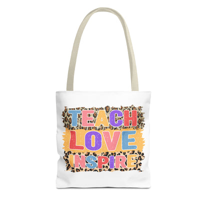 Teach Love Inspire - Pre-K Squad Teacher Tote Bag (AOP)