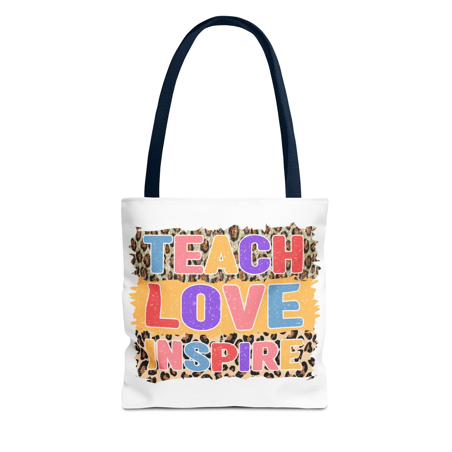 Teach Love Inspire - Kindergarten Teacher Tote Bag (AOP)