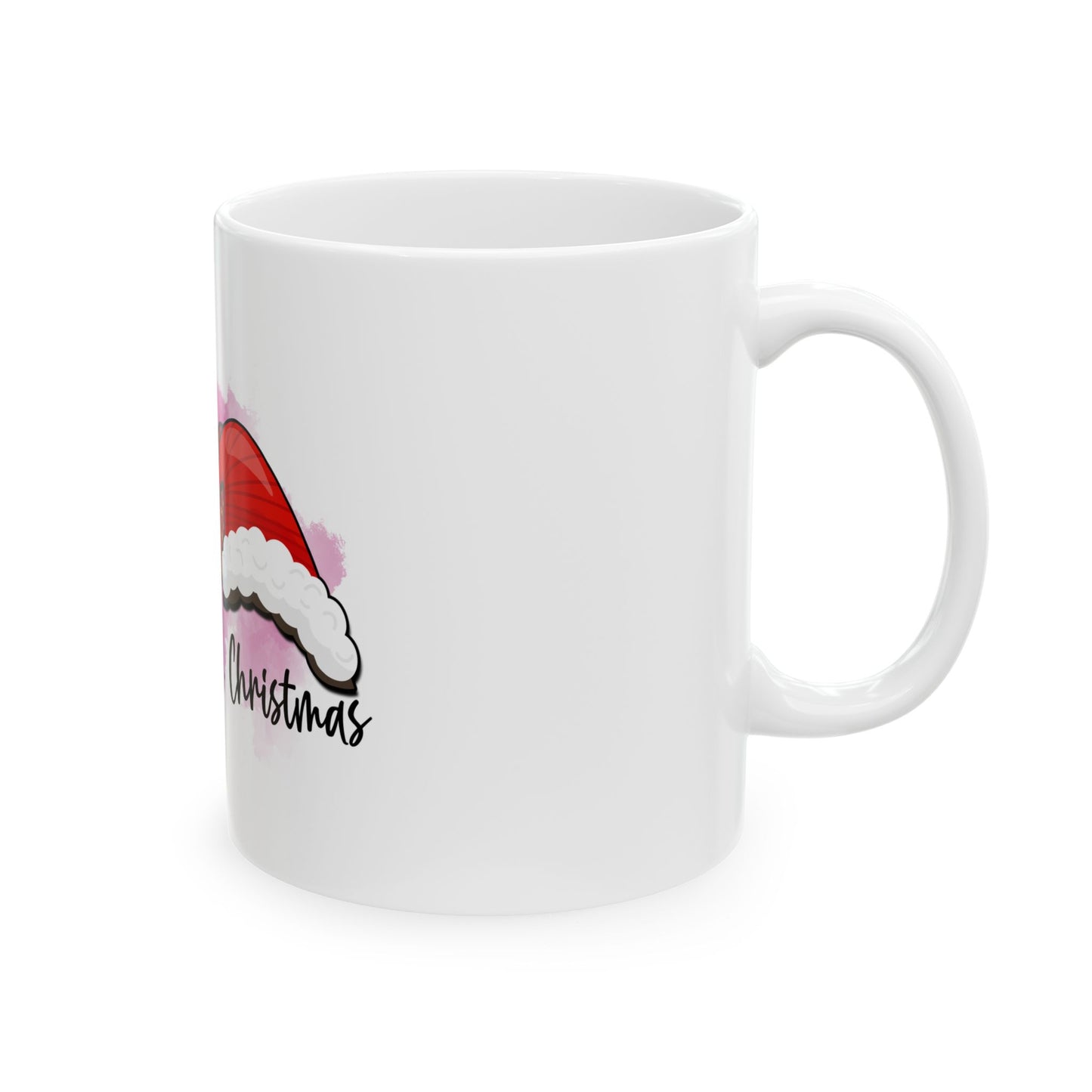 Peace Love Christmas Ceramic Mug, (11oz)