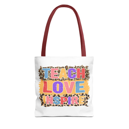 Teach Love Inspire - Pre-K Squad Teacher Tote Bag (AOP)