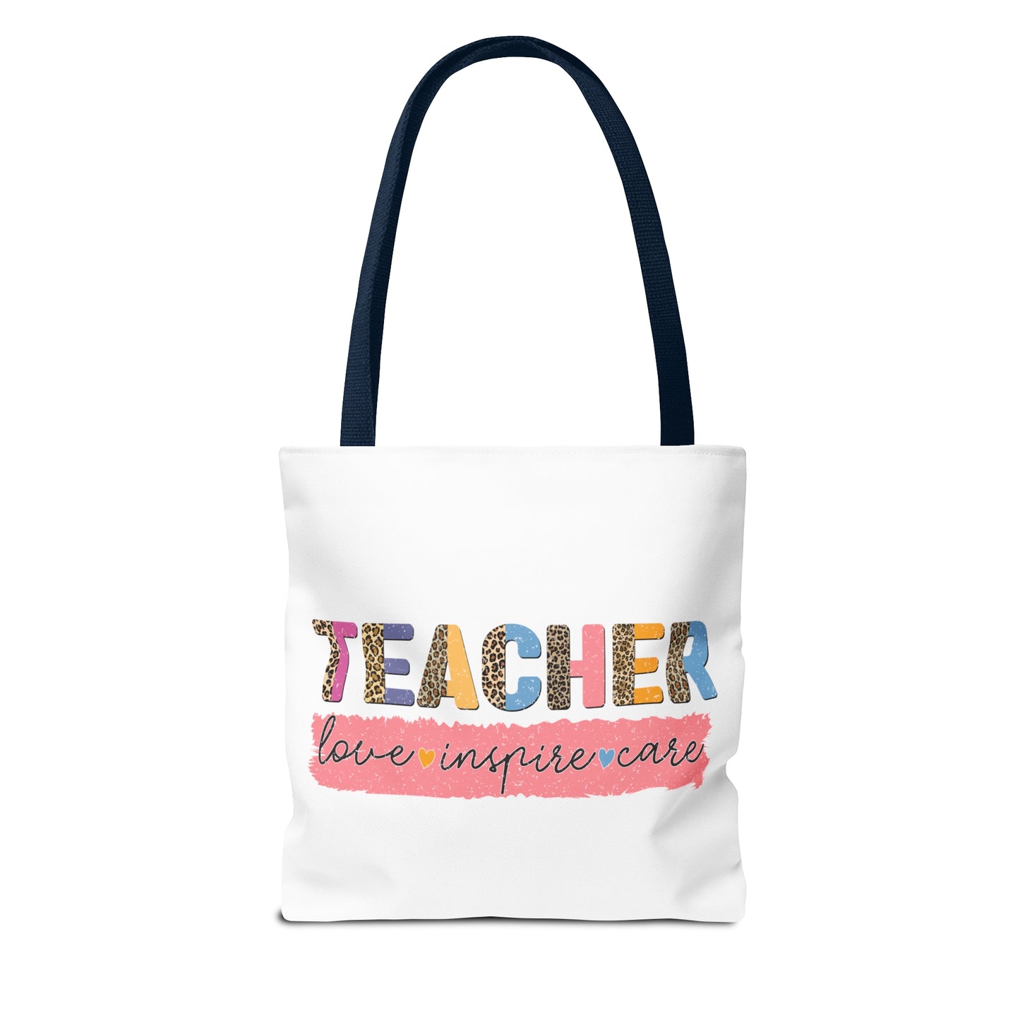 It's a Good Day to Teach Tiny Humans - Teacher Love Inspire Care Tote Bag (AOP)