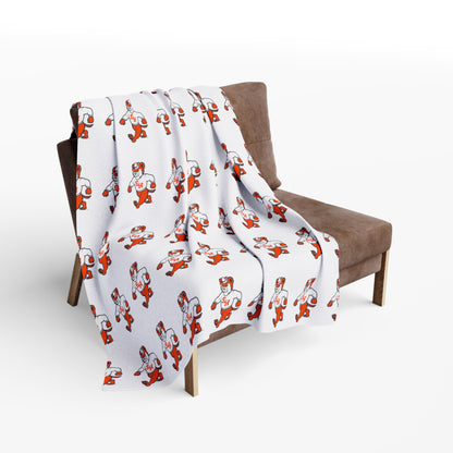 Sam Houston Sammy the Bearkat Arctic Fleece Blanket