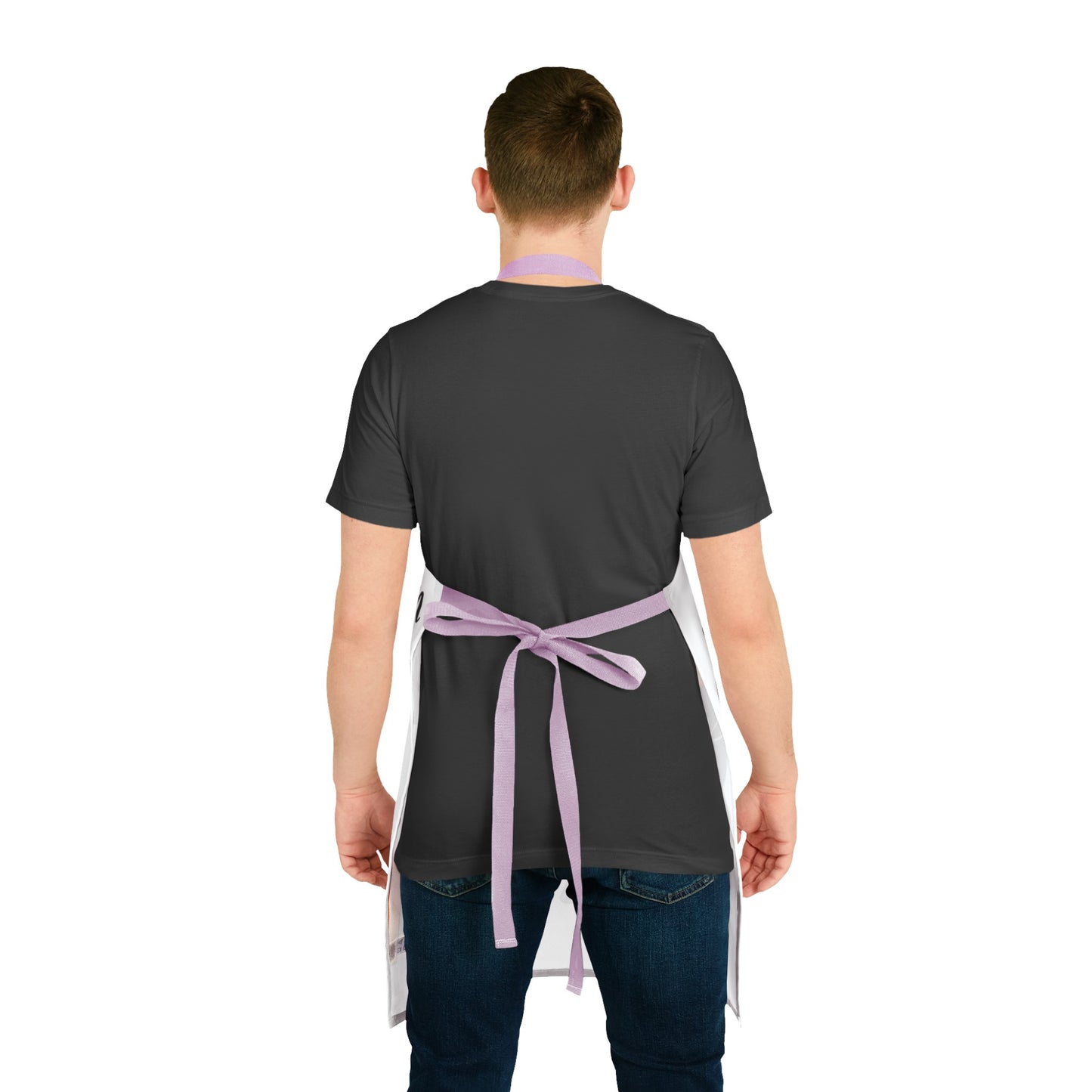 I Turn Grills On Apron, 5-Color Straps (AOP)