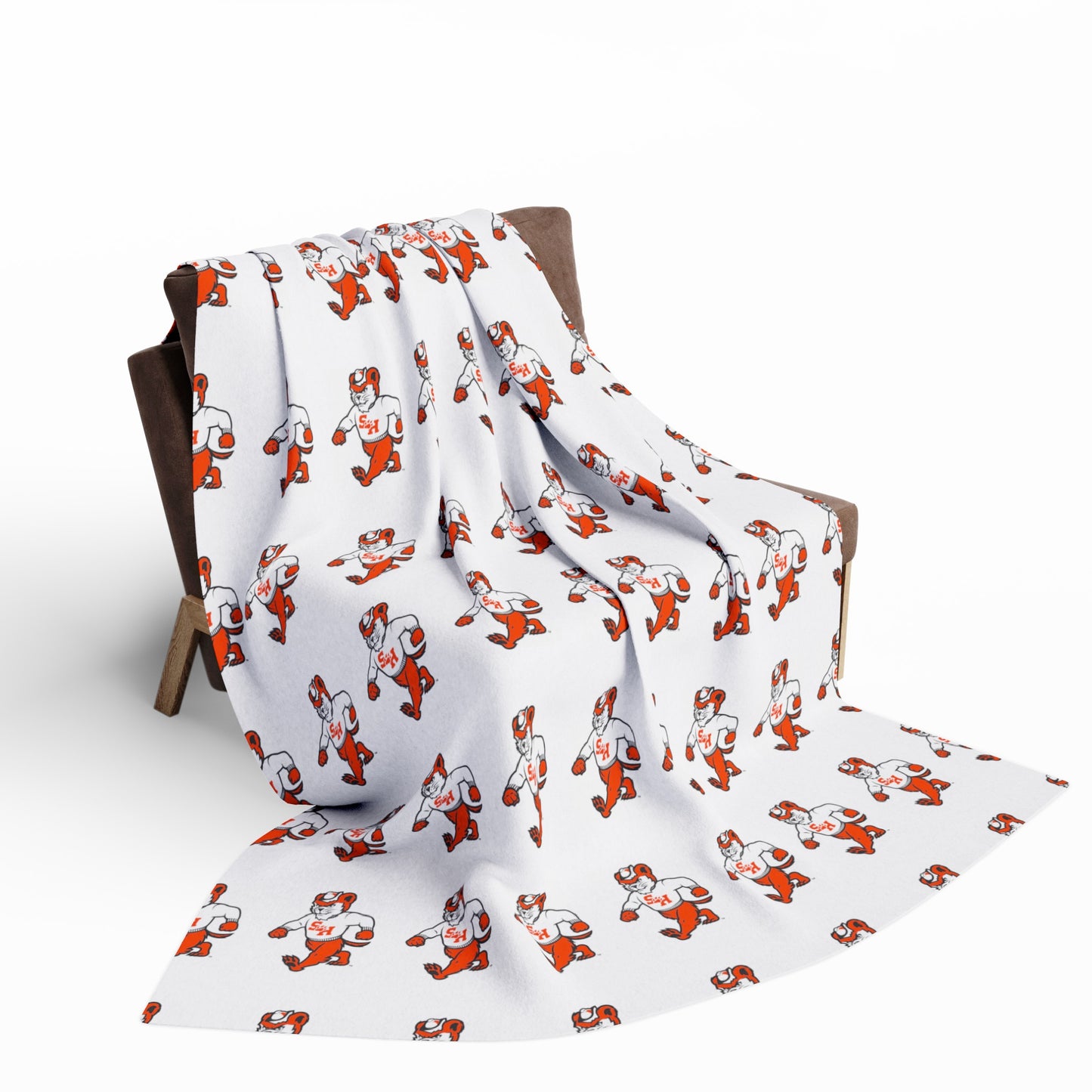 Sam Houston Sammy the Bearkat Arctic Fleece Blanket