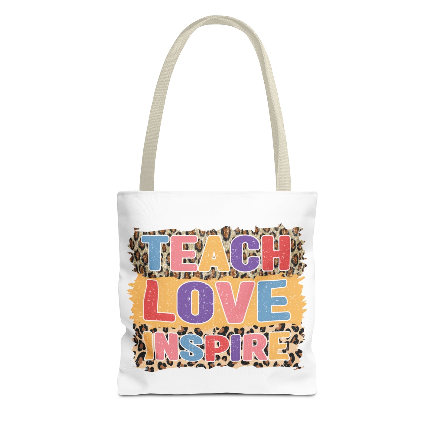 Teach Love Inspire - 3rd Grade Teacher Tote Bag (AOP)