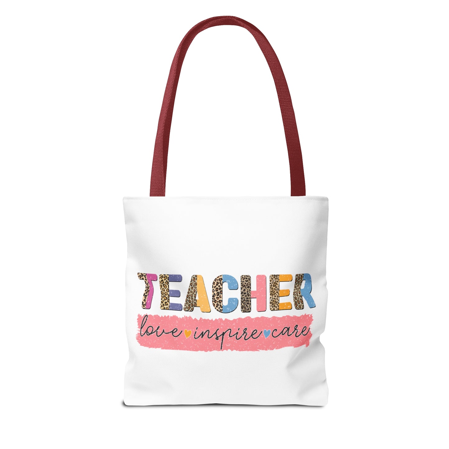 It's a Good Day to Teach Tiny Humans - Teacher Love Inspire Care Tote Bag (AOP)