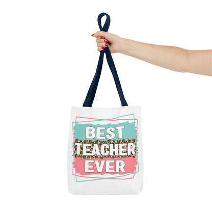 Best Teacher Ever - Difference Maker #TeacherLife Tote Bag (AOP)