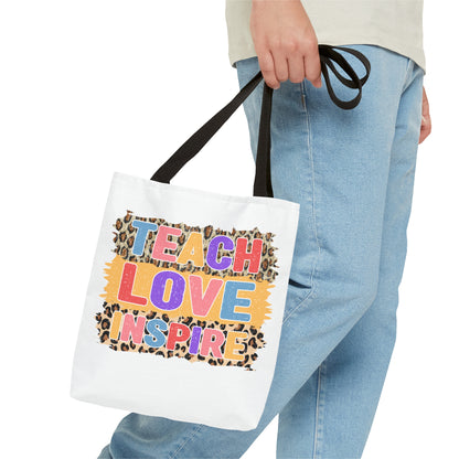 Teach Love Inspire - Pre-K Squad Teacher Tote Bag (AOP)