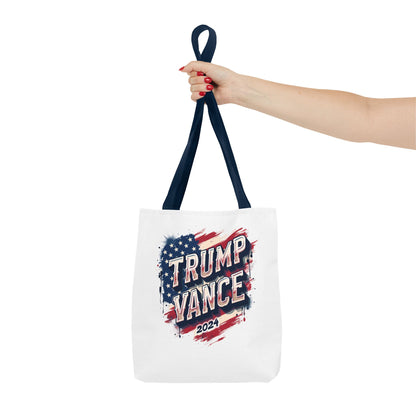 Trump Vance 2024 MAGA President 45 & 47 Tote Bag (AOP)