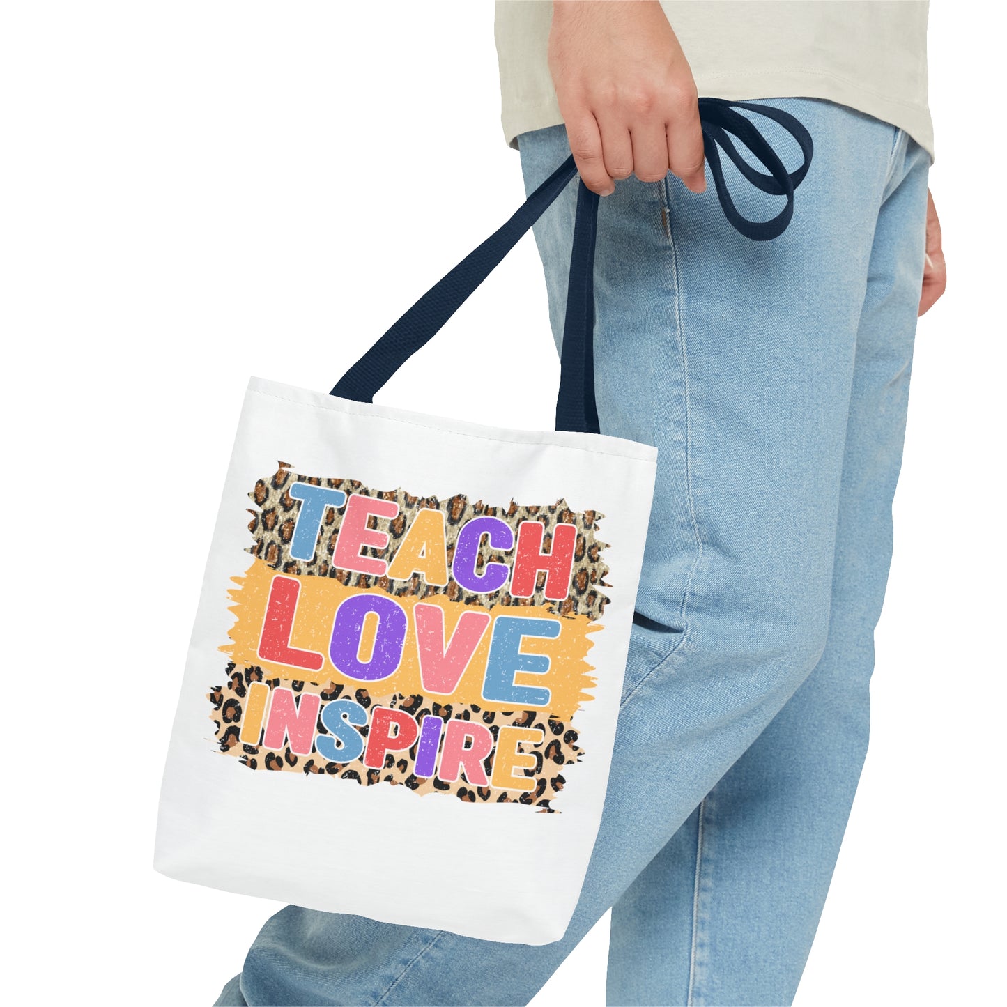 Teach Love Inspire - Pre-K Squad Teacher Tote Bag (AOP)