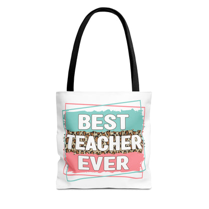 Best Teacher Ever - Difference Maker #TeacherLife Tote Bag (AOP)