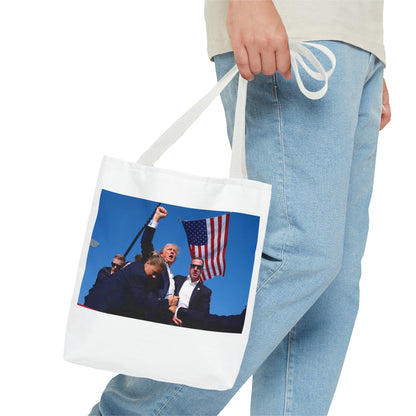 Donald Trump FIGHT MAGA Tote Bag (AOP)