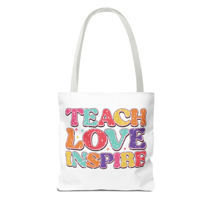 Teach Love Inspire - Nacho Average Teacher Tote Bag (AOP)