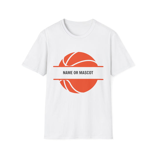 PERSONALIZED Basketball Unisex Softstyle T-Shirt