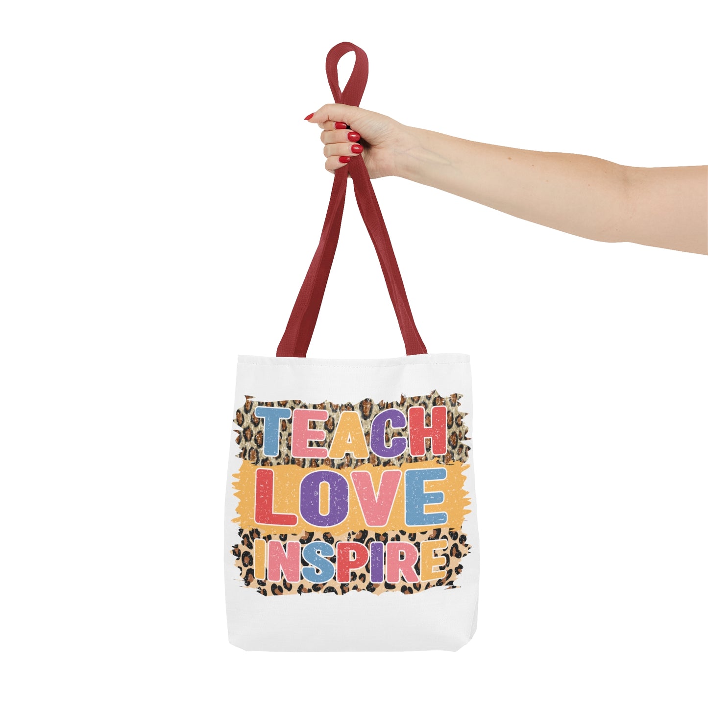 Teach Love Inspire - 5th Grade Teacher Tote Bag (AOP)