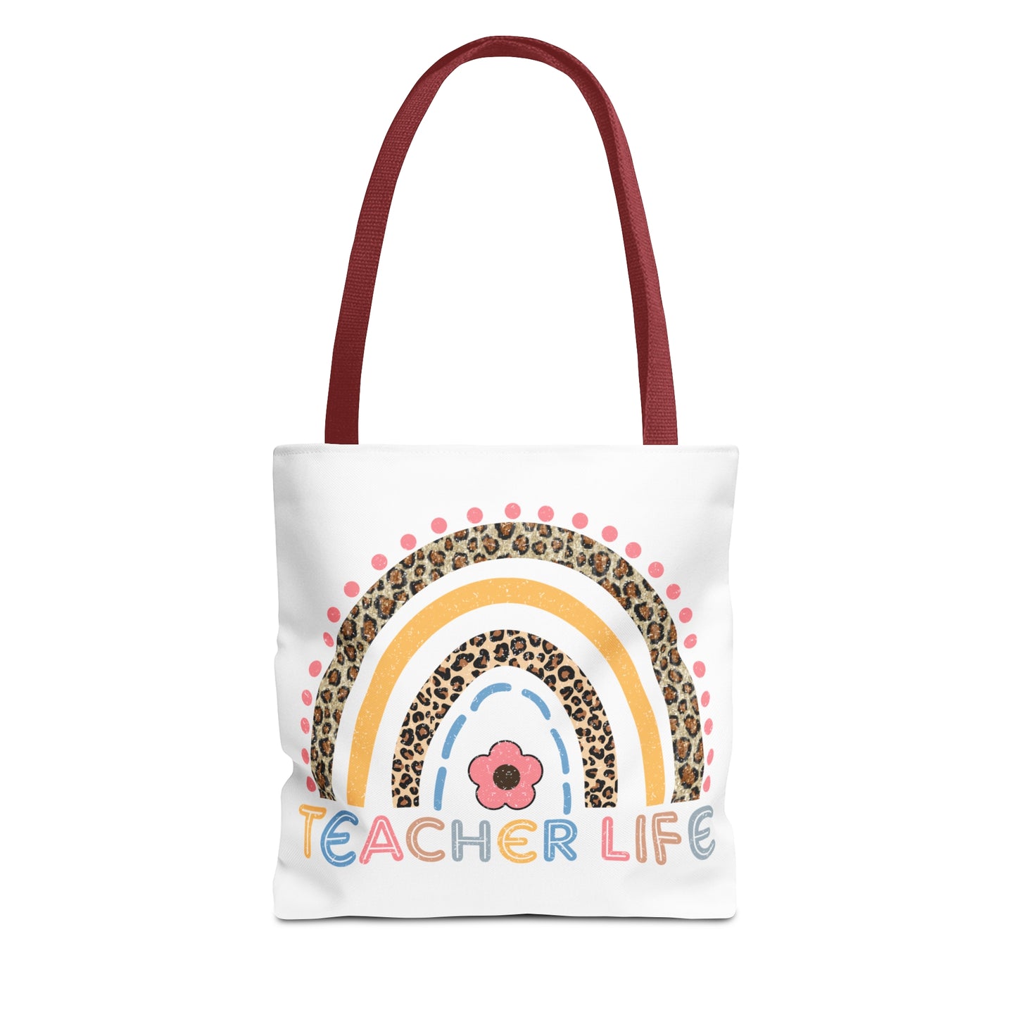 Teach Love Inspire - Teacher Life Tote Bag (AOP)