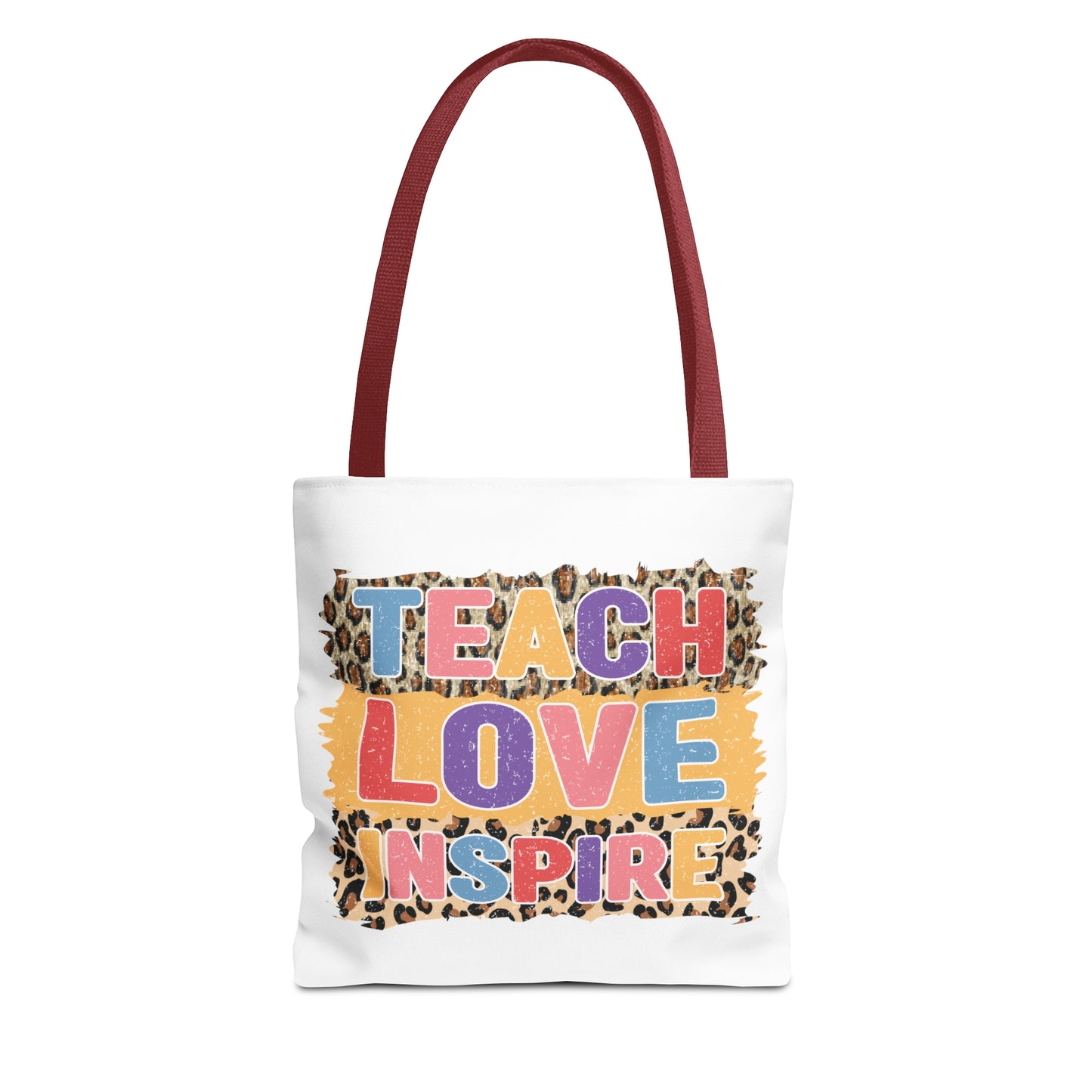 Teach Love Inspire - 3rd Grade Teacher Tote Bag (AOP)