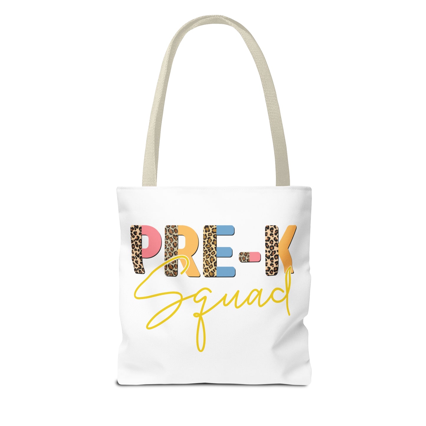 Teach Love Inspire - Pre-K Squad Teacher Tote Bag (AOP)