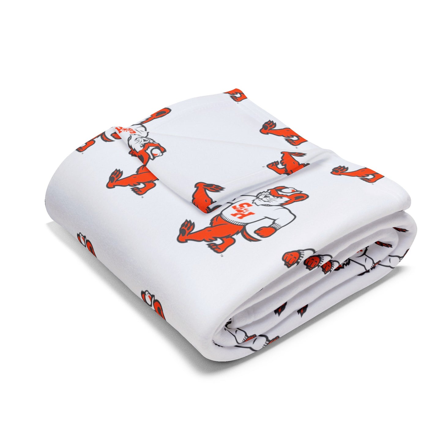 Sam Houston Sammy the Bearkat Arctic Fleece Blanket