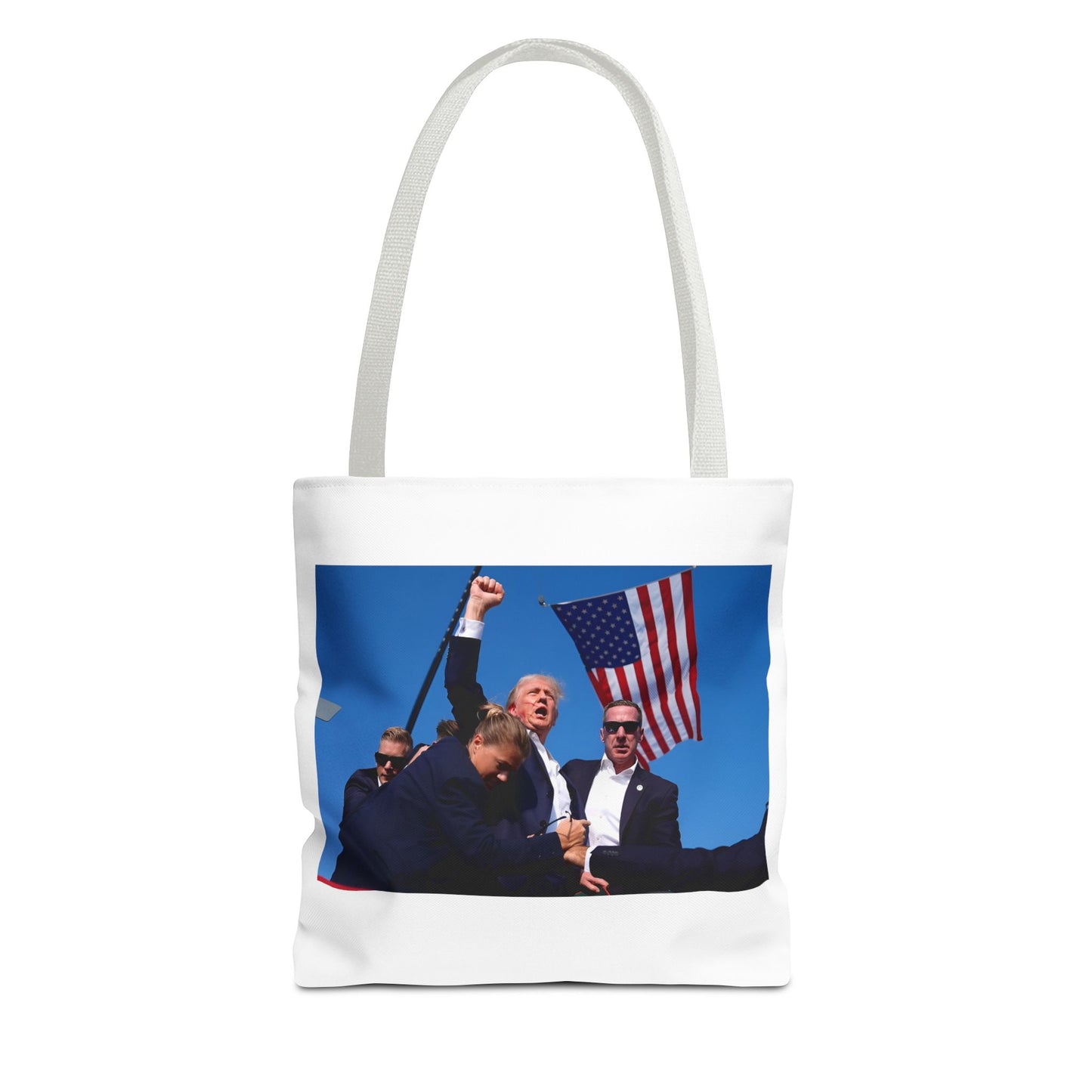 Donald Trump FIGHT MAGA Tote Bag (AOP)