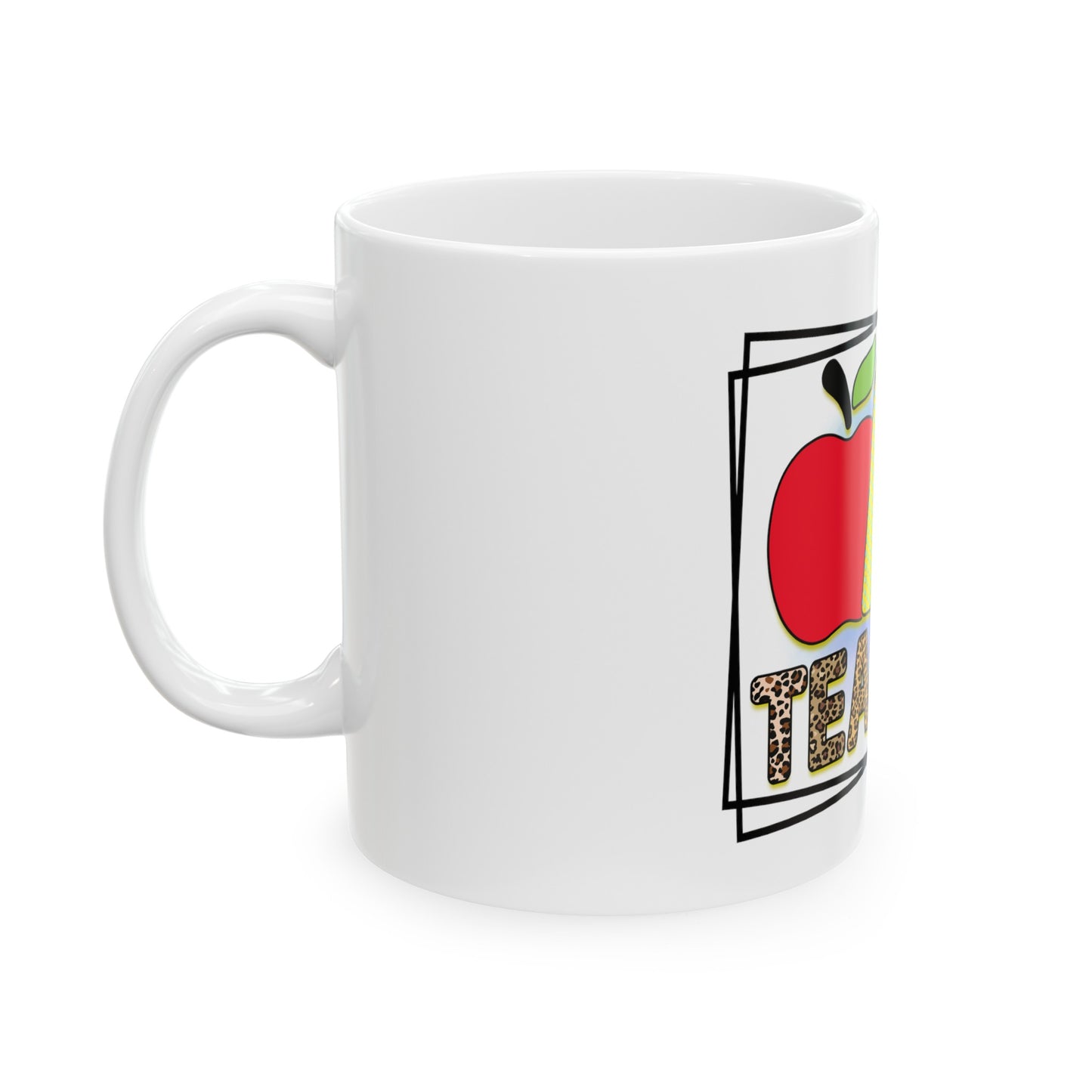 A+ Teacher Ceramic Mug, (11oz)