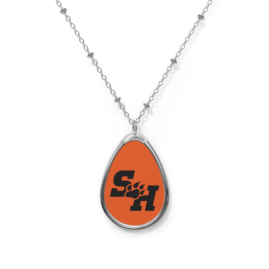 Sam Houston Bearkats Oval Necklace