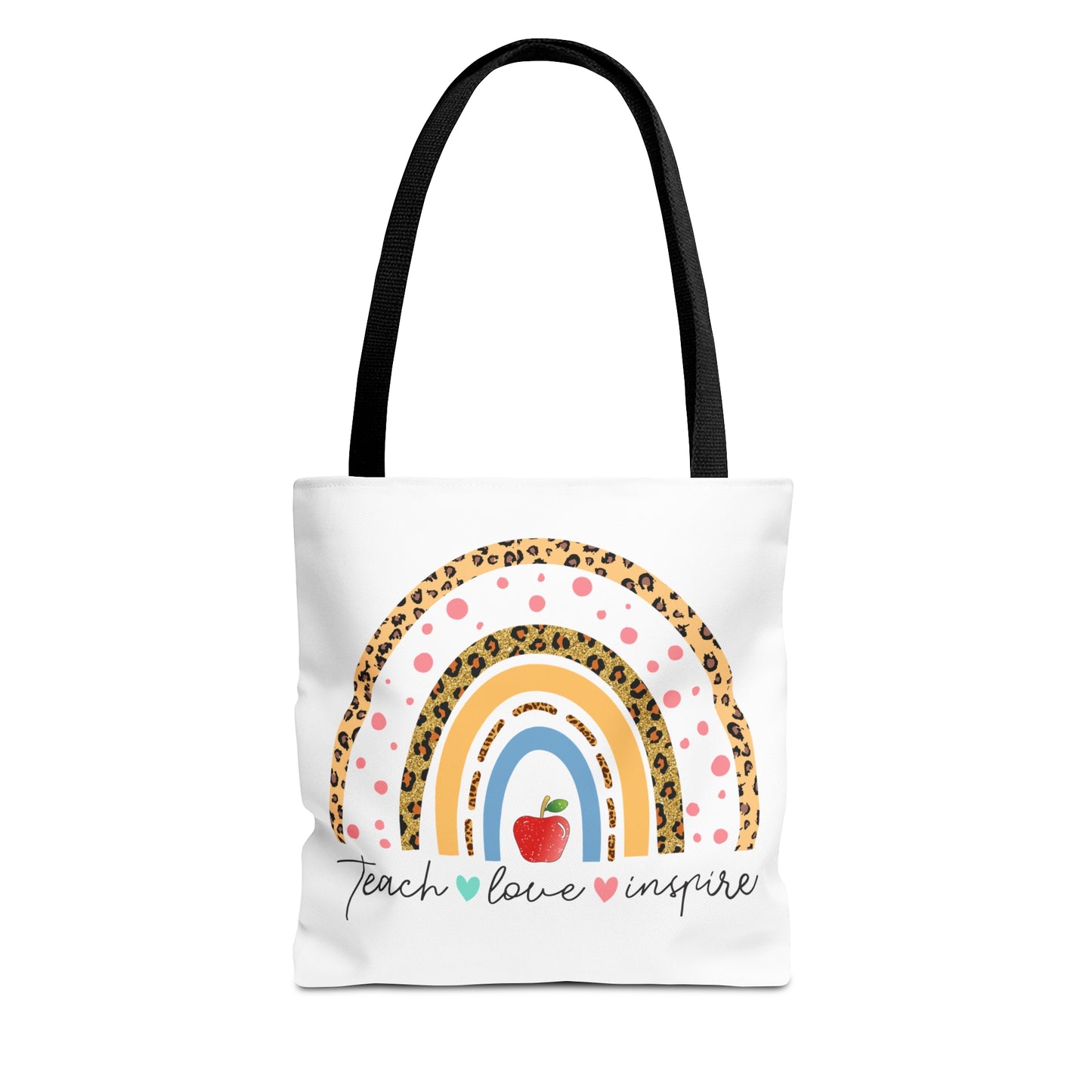 Teacher Love Inspire - Teacher Life Tote Bag (AOP)