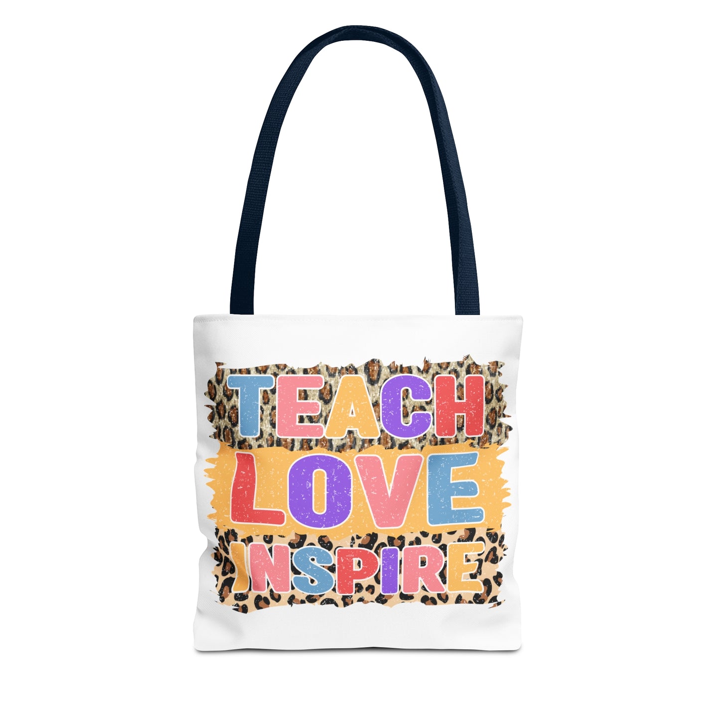 Teach Love Inspire - 2nd Grade Teacher Tote Bag (AOP)