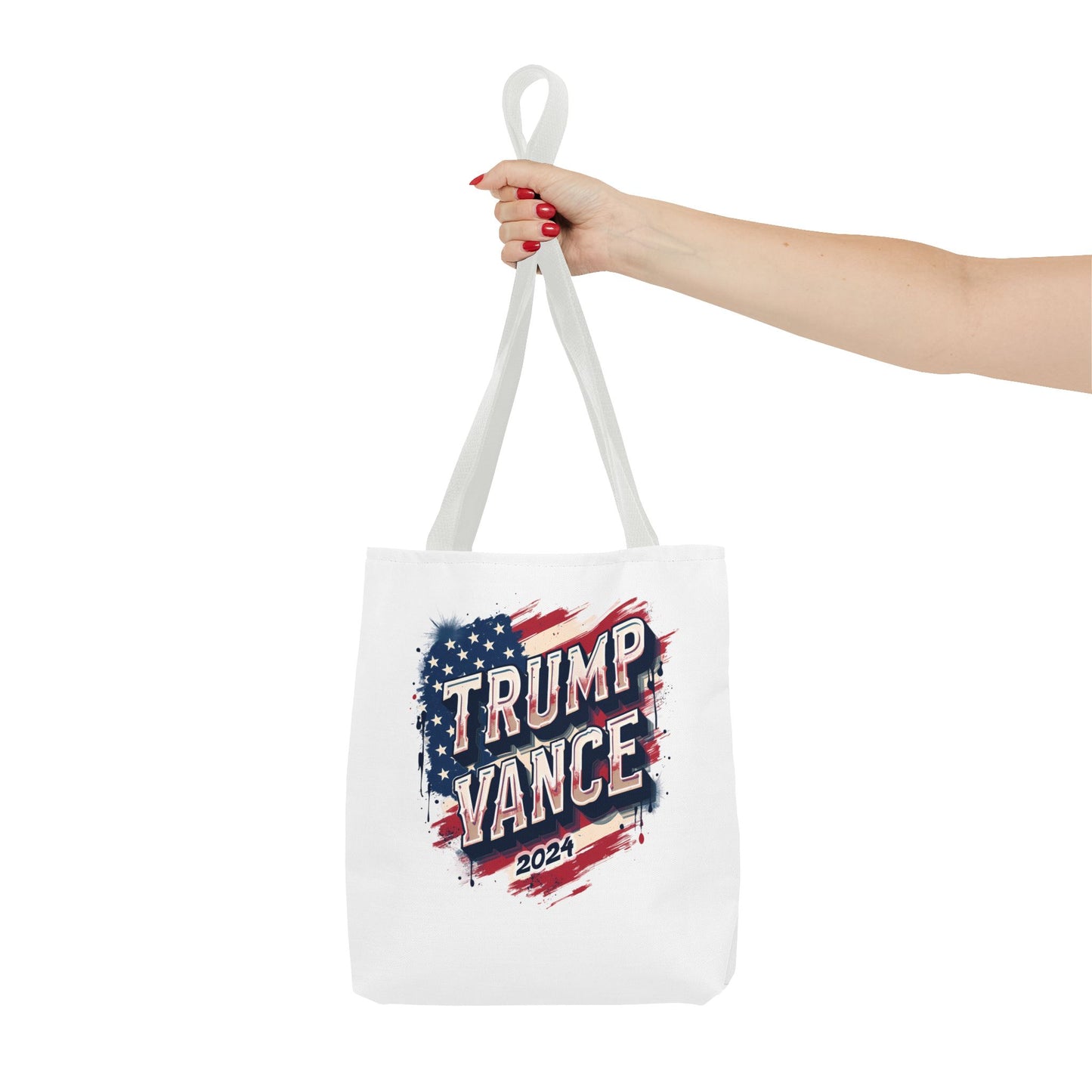 Trump Vance 2024 MAGA President 45 & 47 Tote Bag (AOP)