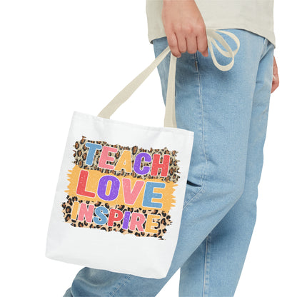 Teach Love Inspire - Pre-K Squad Teacher Tote Bag (AOP)