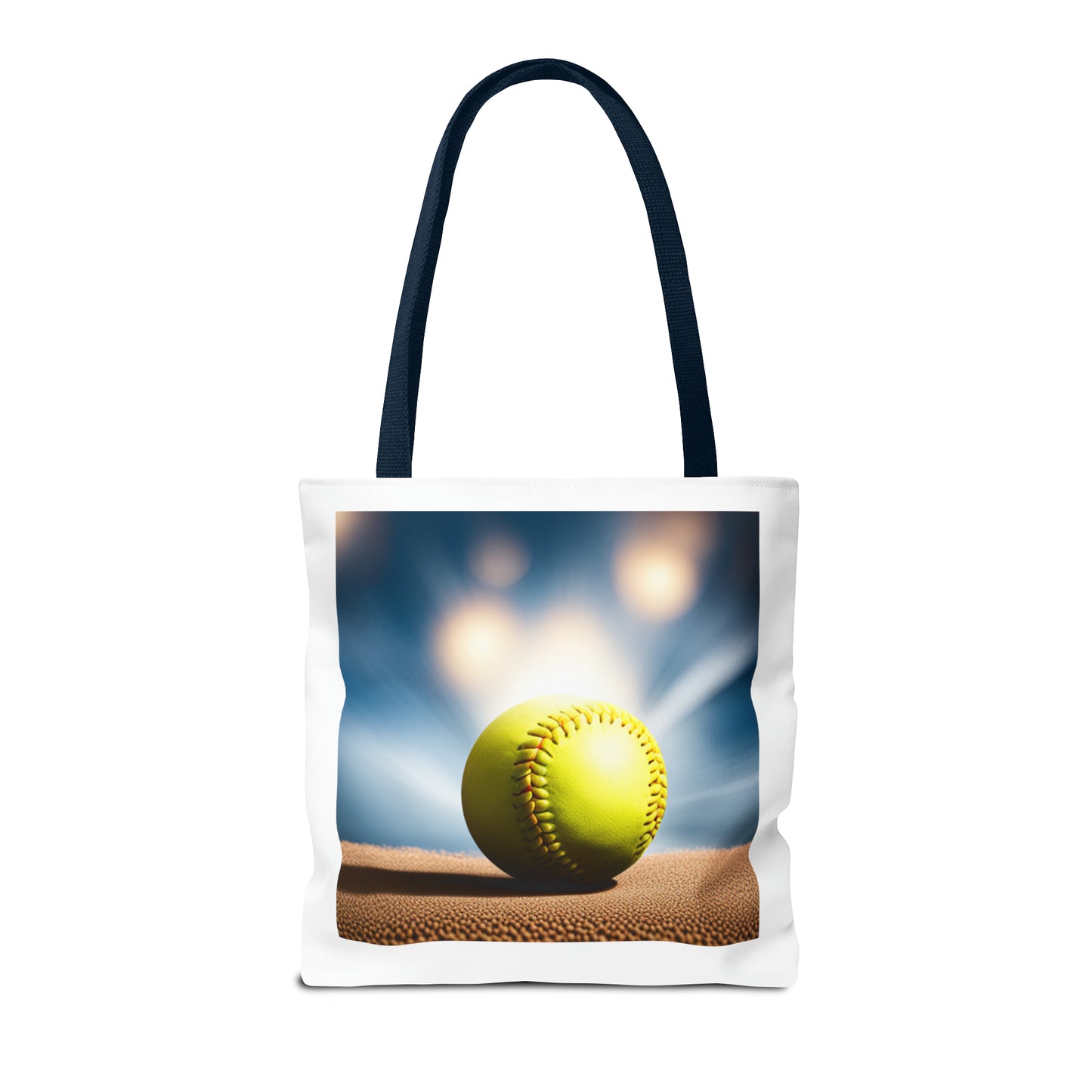 #SoftballLife Messy Bun Tote Bag (AOP)