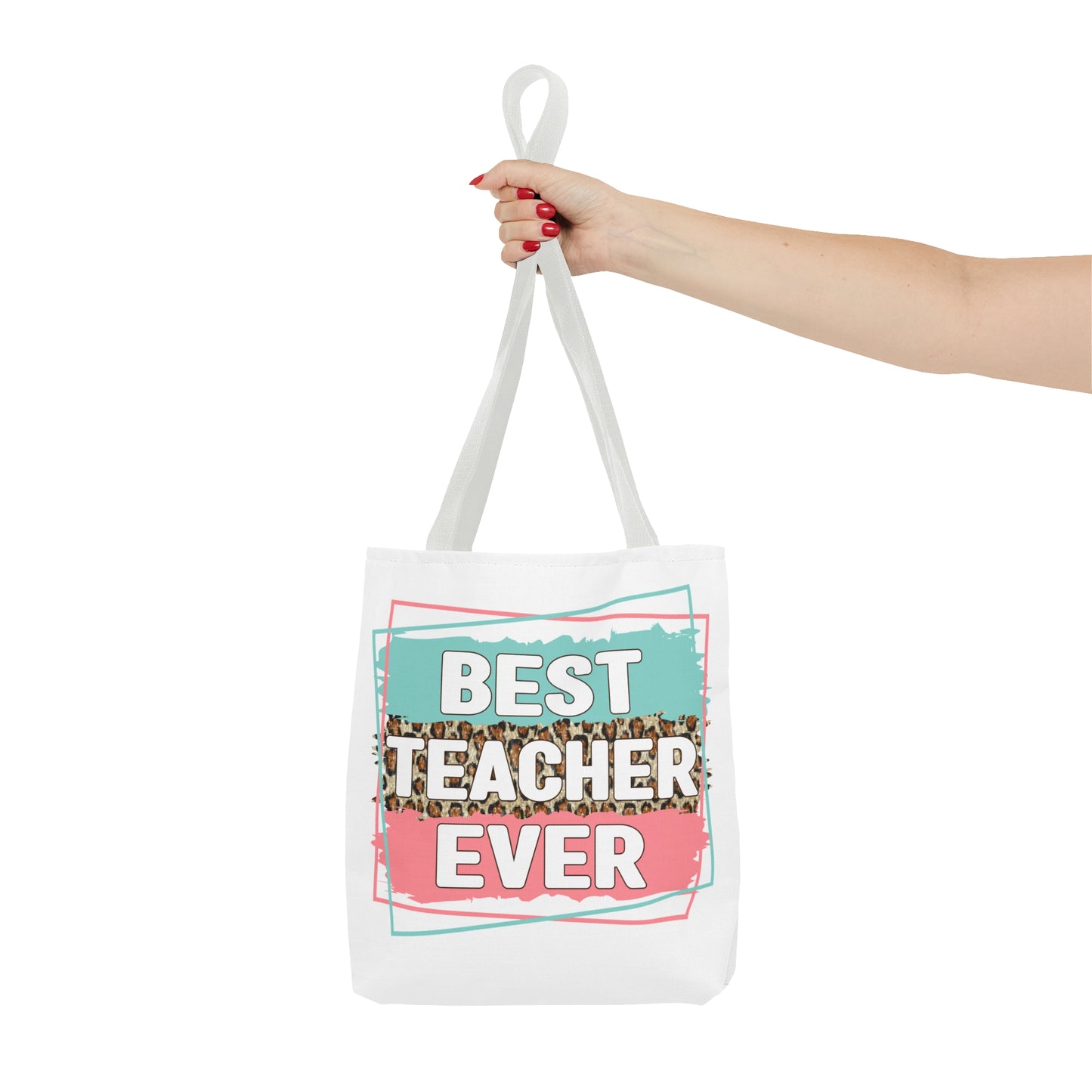 Best Teacher Ever - Difference Maker #TeacherLife Tote Bag (AOP)