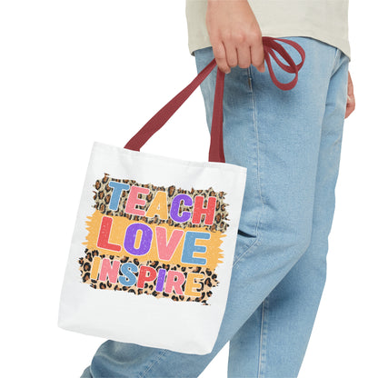 Teach Love Inspire - Pre-K Squad Teacher Tote Bag (AOP)