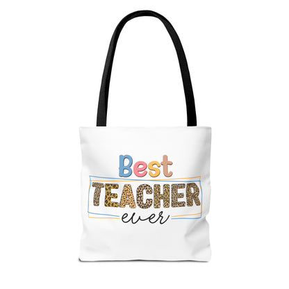 Teacher Mode On - Best Teacher Ever Tote Bag (AOP)