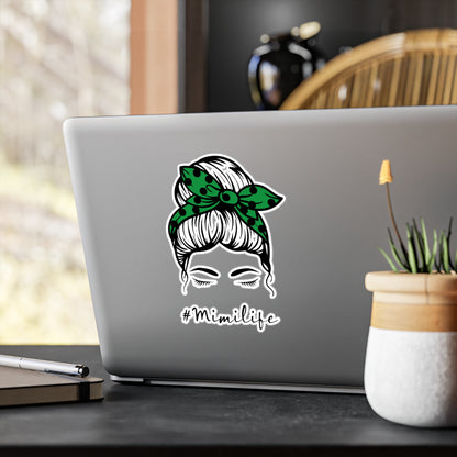 #MimiLife Messy Bun Kiss-Cut Vinyl Decals