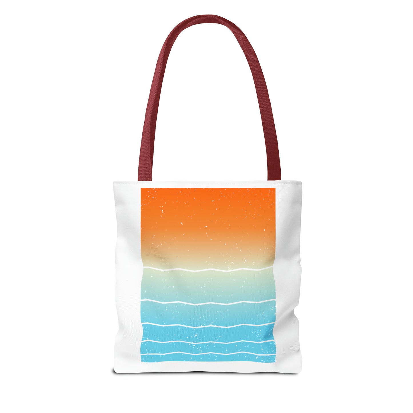 #BeachLife Messy Bun Tote Bag (AOP)