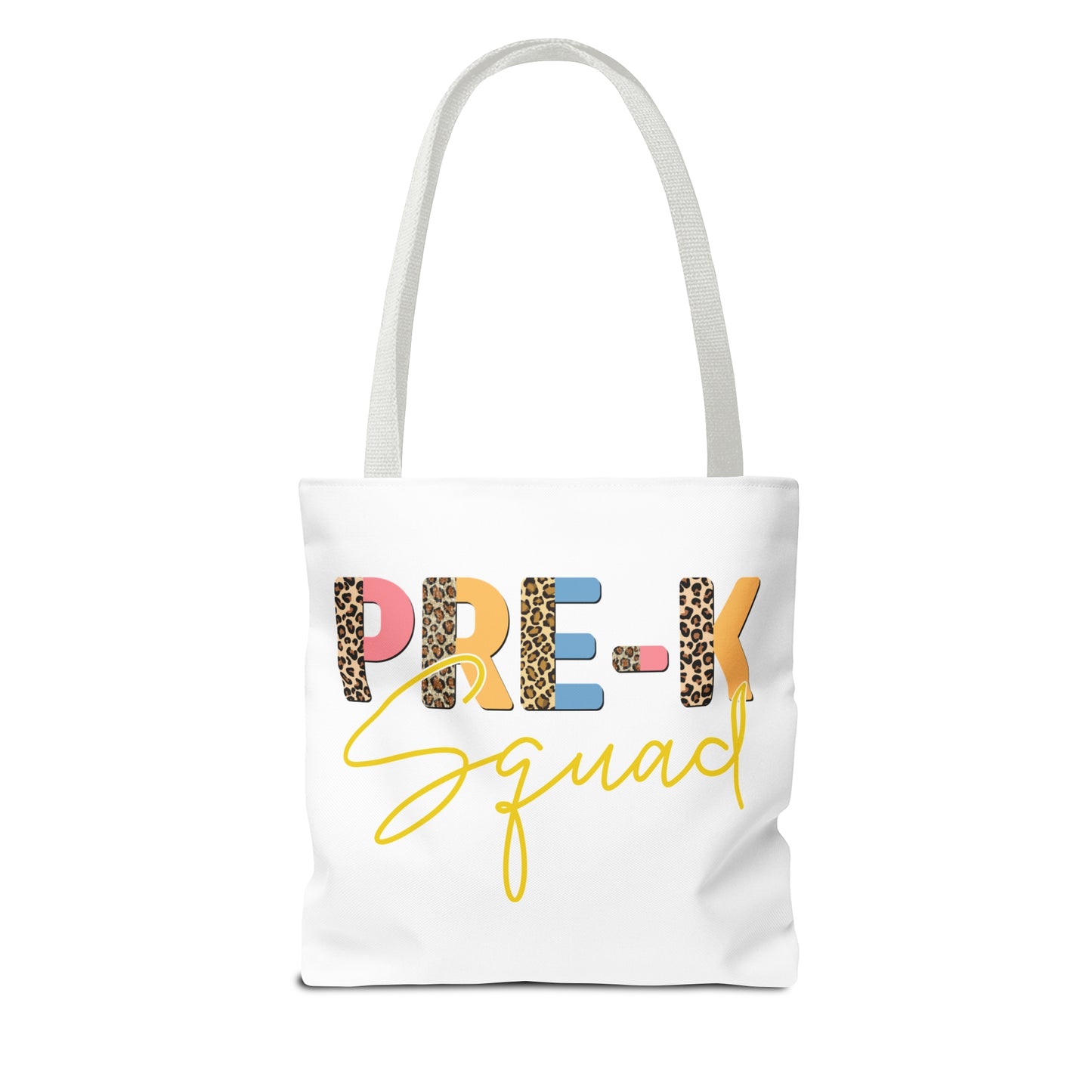 Teach Love Inspire - Pre-K Squad Teacher Tote Bag (AOP)