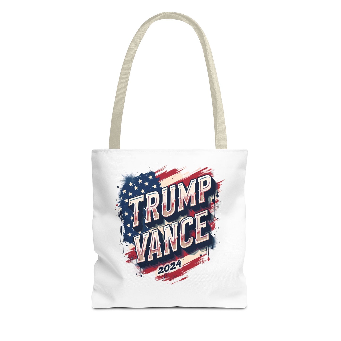 Trump Vance 2024 MAGA President 45 & 47 Tote Bag (AOP)