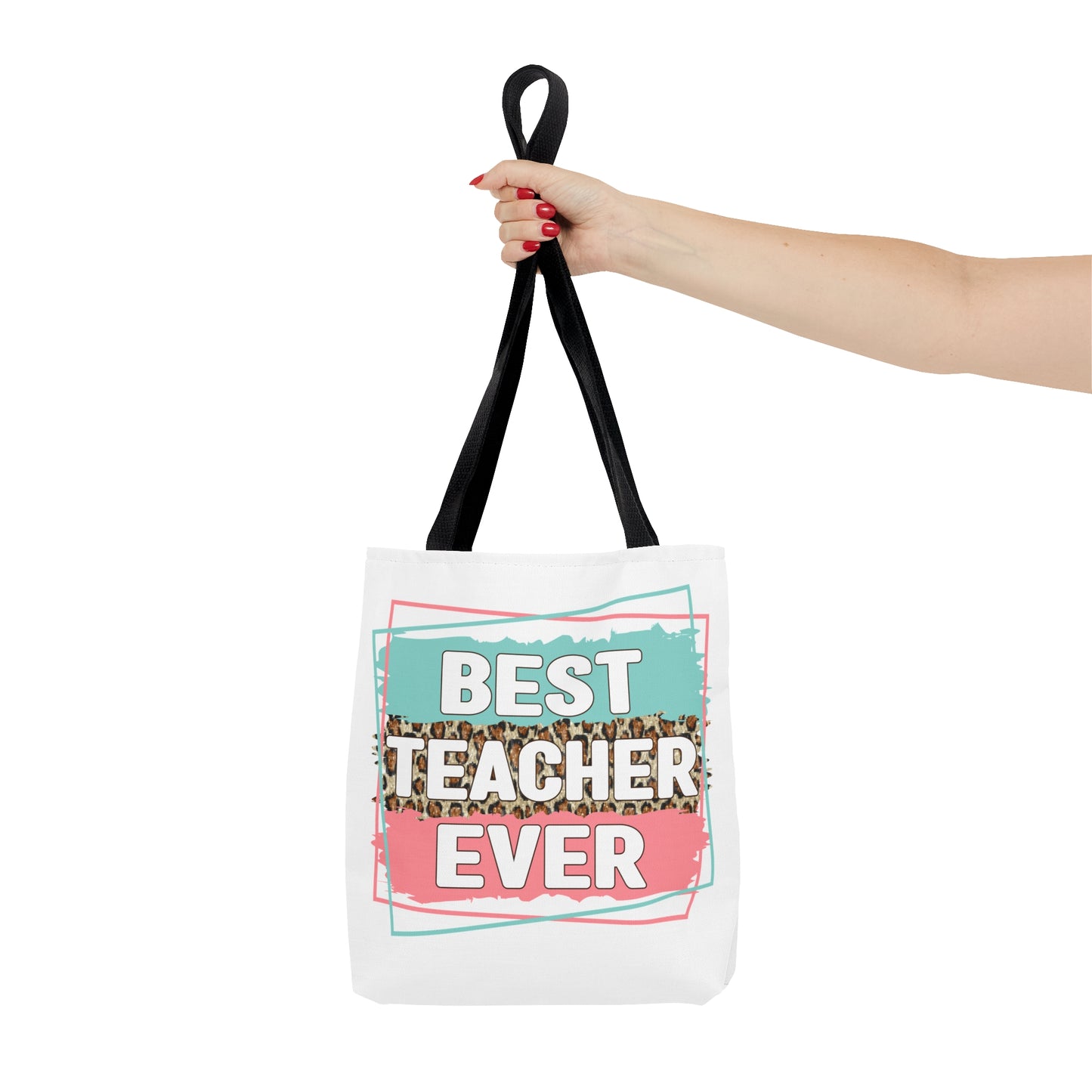 Best Teacher Ever - Difference Maker #TeacherLife Tote Bag (AOP)