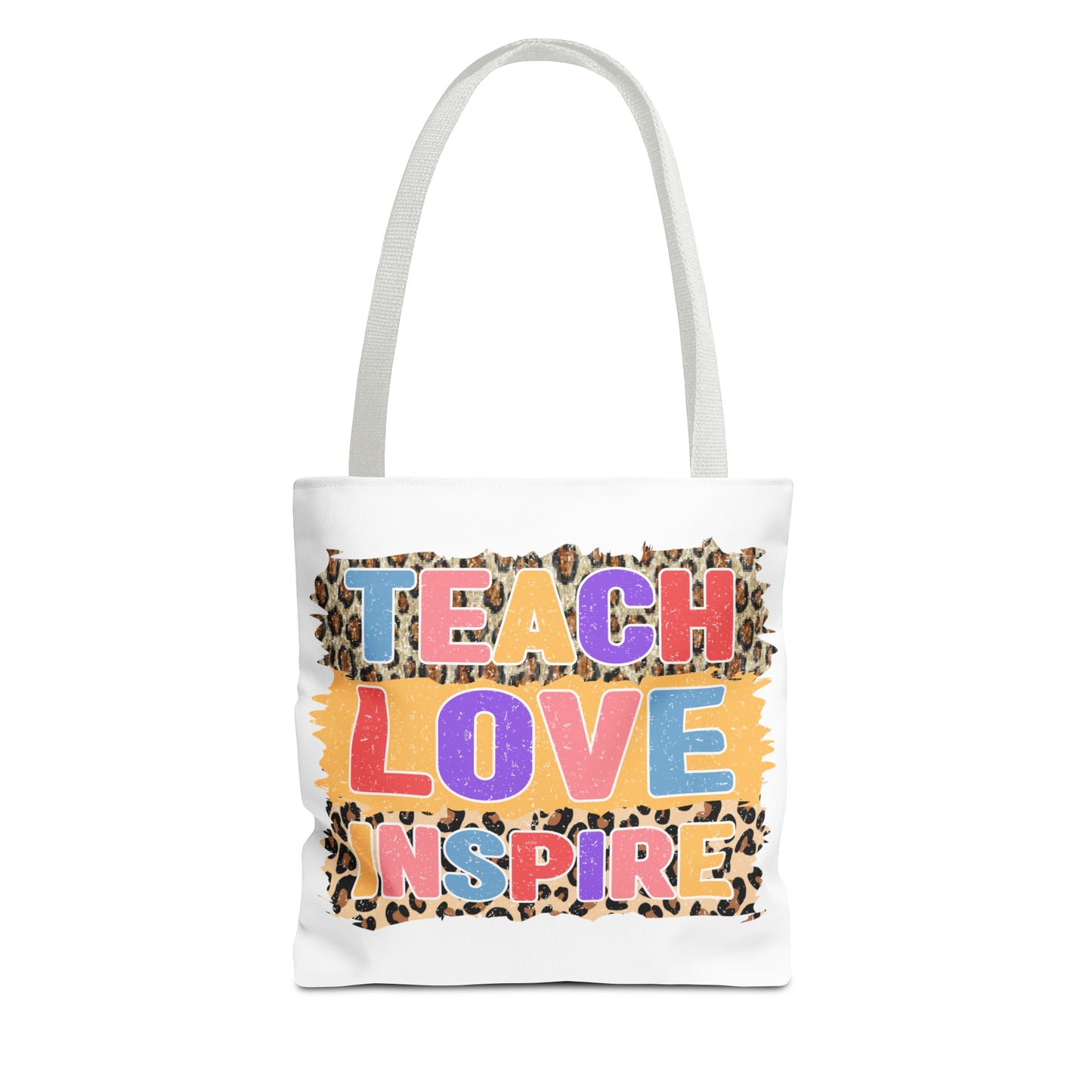 Teach Love Inspire - 2nd Grade Teacher Tote Bag (AOP)