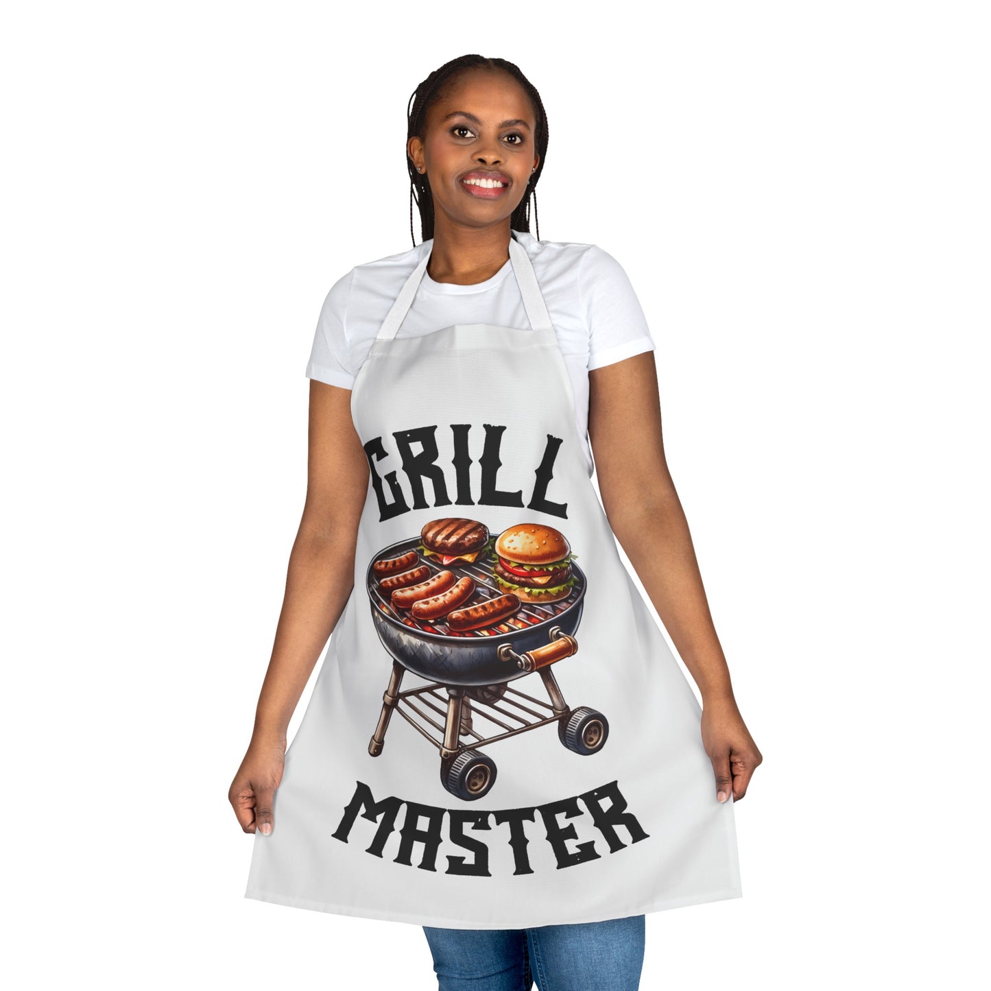 Grill Master Apron, 5-Color Straps (AOP)