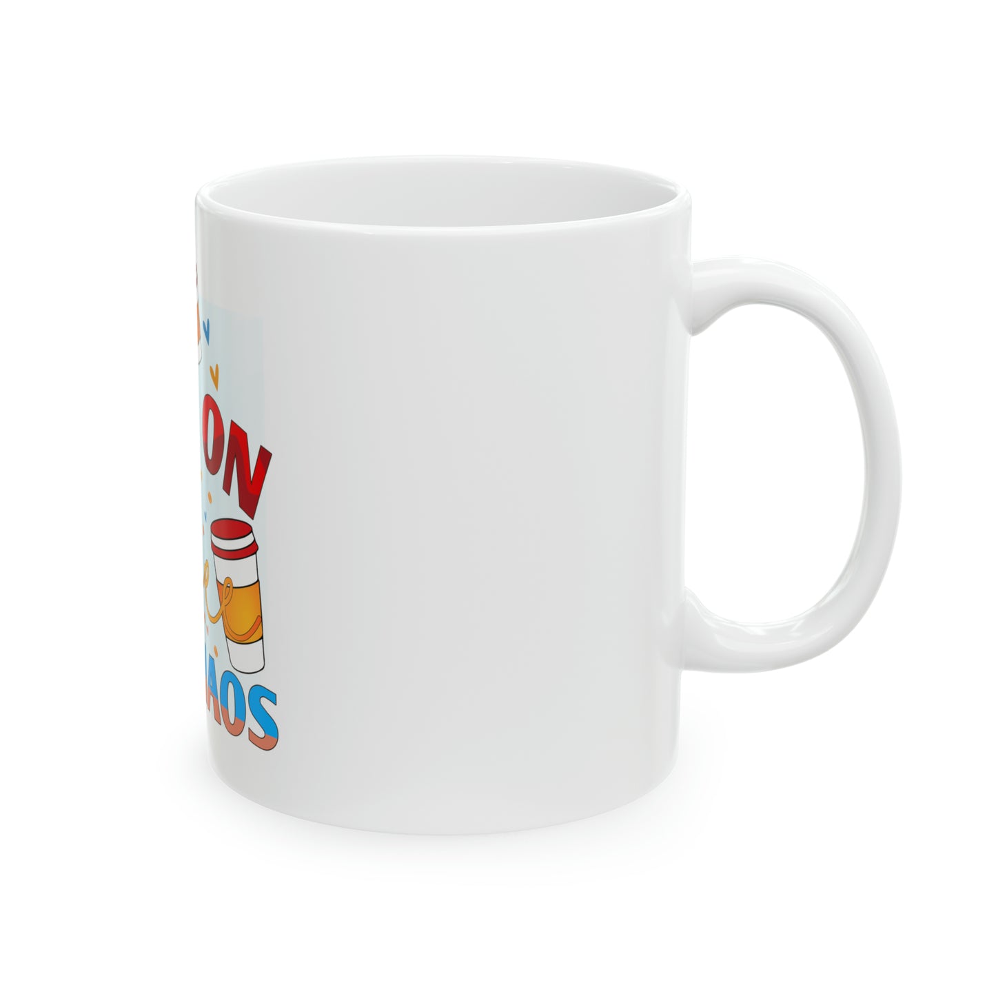 I Run on Coffee and Chaos Ceramic Mug, 11oz