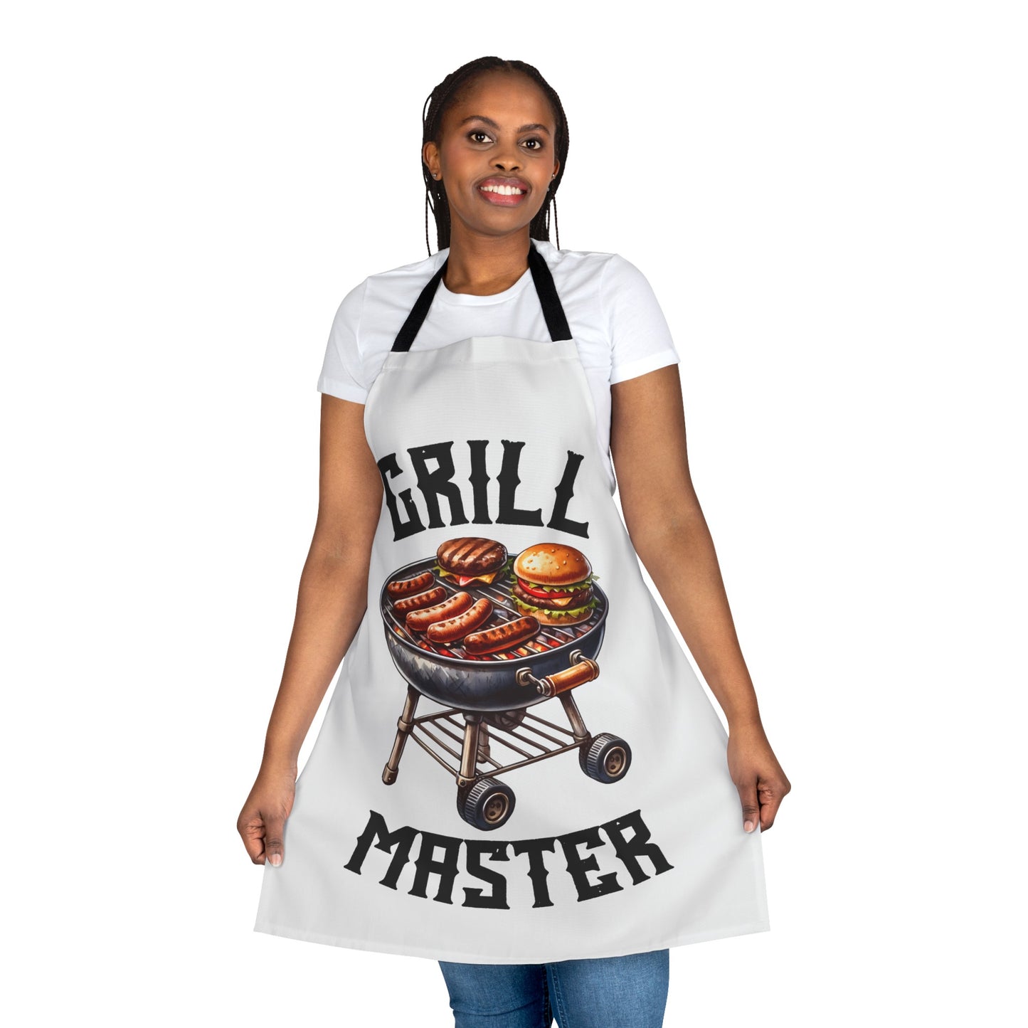 Grill Master Apron, 5-Color Straps (AOP)