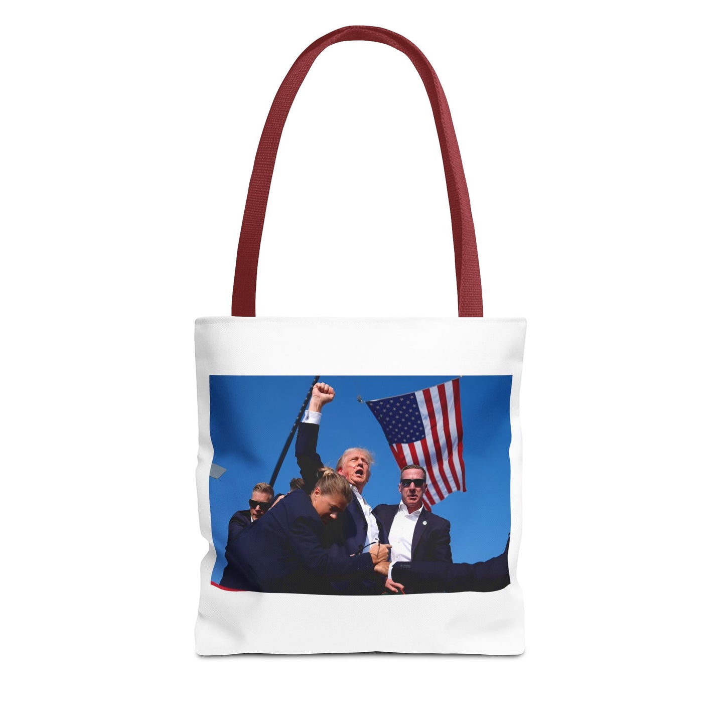 Donald Trump FIGHT MAGA Tote Bag (AOP)