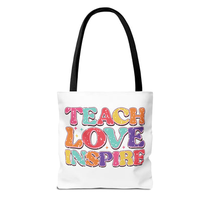 Teach Love Inspire - Nacho Average Teacher Tote Bag (AOP)